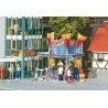 French Fry Booth - Kit -- 2-1/16 x 3 x 2-7/16′ 5.2 x 7.5 x 6.1cm, HO, Faller Gmbh 140444