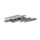 Island-Style Platform Set -- Kit - Includes 1 Each: Platform A, Platform B, Platform End, Details, J, N, Kato USA Inc 23177