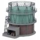 Town Gas Holder/Tank (Boiler) -- Kit - 5-3/8 x 5 x 4-5/8′ 13.7 x 12.5 x 11.7cm, HO, Faller Gmbh 131335