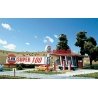 Clark Oil Gas Station -- 1-1/2 x 2-1/2′ 3.8 x 6.3cm (structure only), N, Blair Line 87