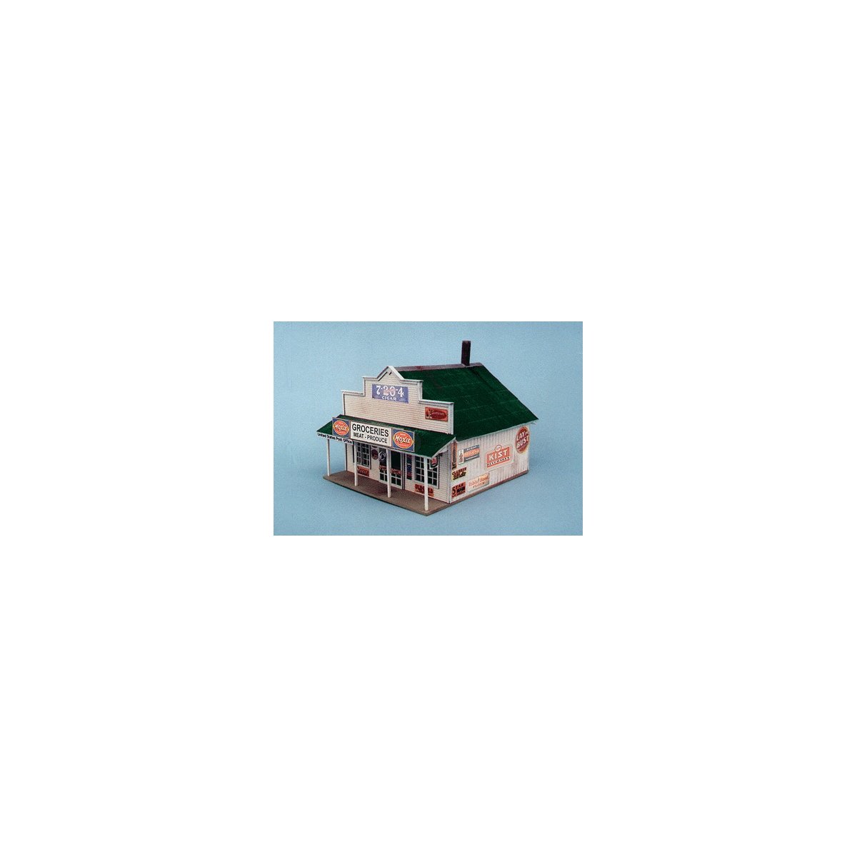 Blairstown General Store -- Kit - 3-3/4 x 5-1/4′ 9.3 x 13.1cm, HO, Blair Line 180