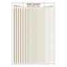 Dry Transfer Stripes - .010, 1/64, .022, 1/32 & 3/64′ Wide -- Gold, ALL, Woodland Scenics 761