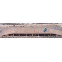 Loading Dock - Kit (Laser-cut Wood) -- Scale 16 x 85′ 4.9 x 25.9m, O, B.T.S. 17506