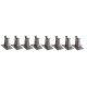 Tall Pier Set - E-Z Track(R) -- 8-Piece, HO, Bachmann Industries 44472