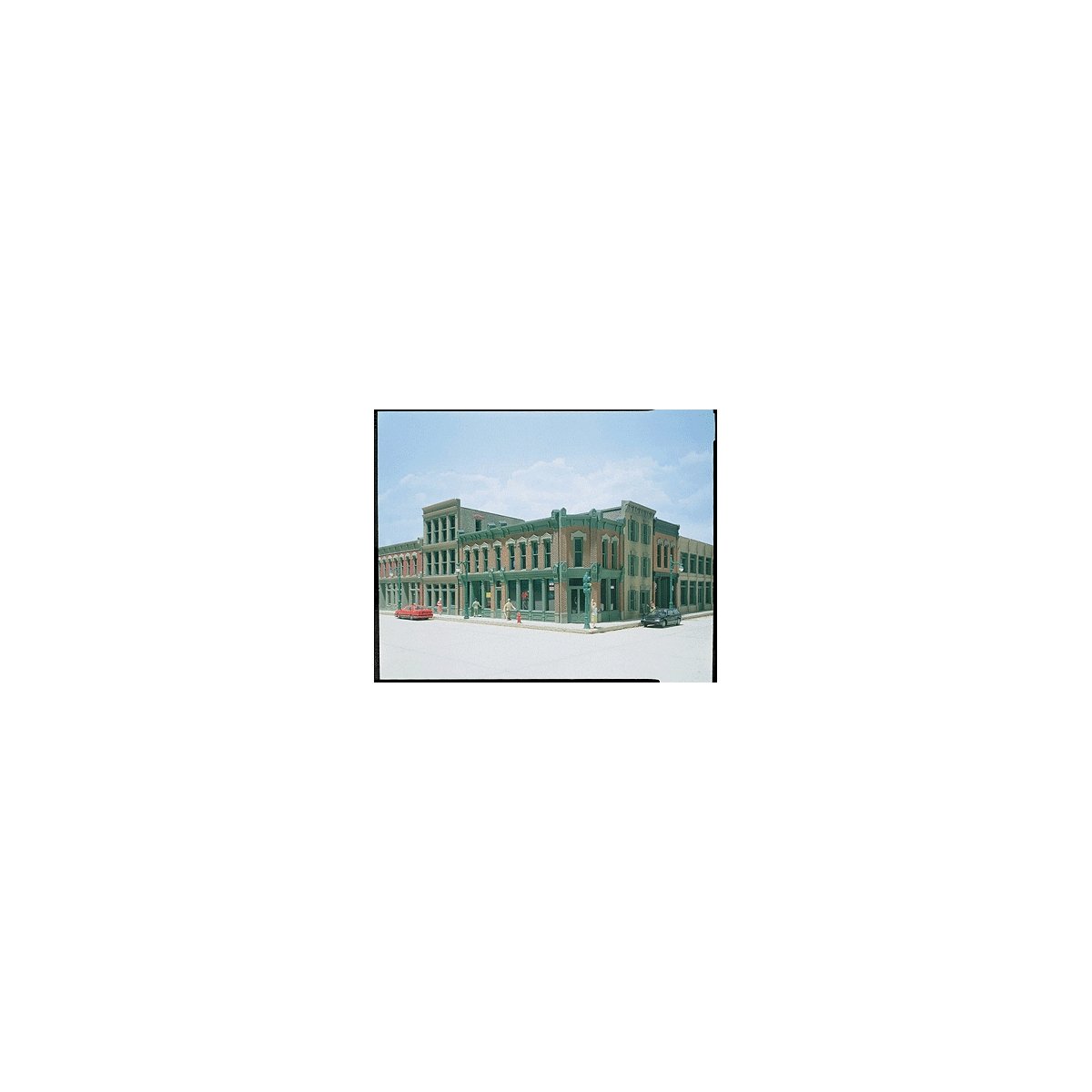 Seymour Block - Woodland Scenics DPM Landmark Structures(R) -- Kit - 7 x 3′ 18 x 10., HO, Design Preservation Models 12100