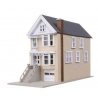 Gingerbread House Victorian House -- Kit - 1-11/16 x 4-3/16 x 2-11/16′ 4.29 x 10.64 x 6.83cm, N, WalthersTrainline 1054