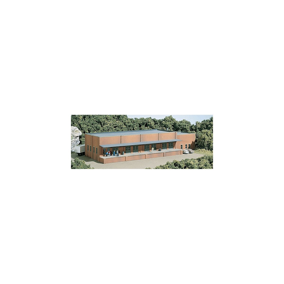 DPM Structure Kits -- Trackside Transfer - 11-1/2 x 4-1/4′ 28.7 x 10.6cm, N, Design Preservation Models 51000