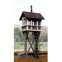 Elevated Crossing Shanty -- 1-1/4 x 1-1/4′ 3.2 x 3.2cm, HO, B.T.S. 27505