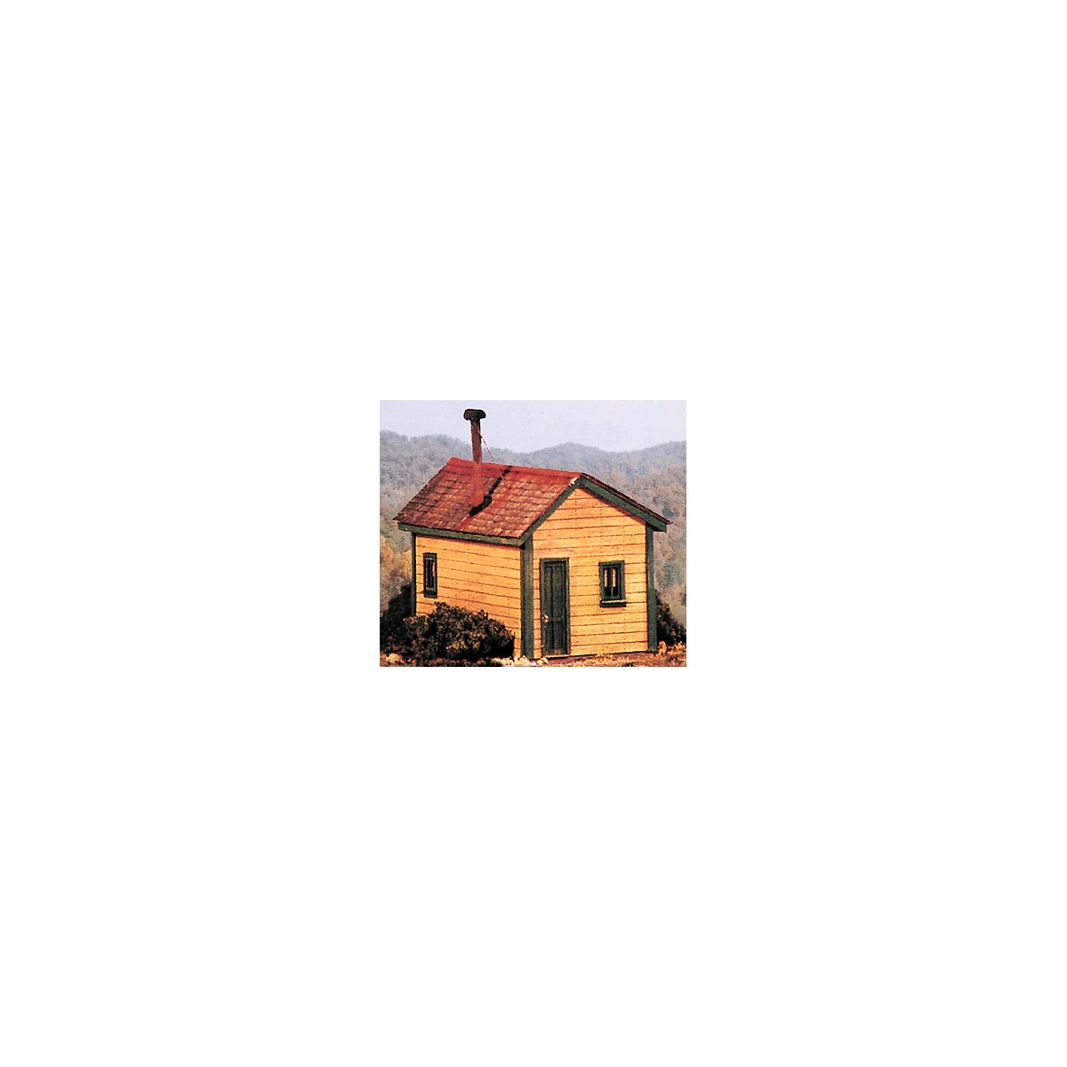 Cabin Creek Series -- Clegg`s Cabin - 1-11/16 x 2-11/16`, HO, B.T.S. 27470