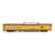 85′ ACF Observation Dome Lounge - Ready to Run - Standard -- Union Pacific(R) (Armour Yellow, gray, Challenger Tail Sign), HO,