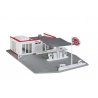 Gas Station -- Kit - 5-1/2 x 6-1/4′ 13.9 x 15.8cm, HO, WalthersTrainline 920