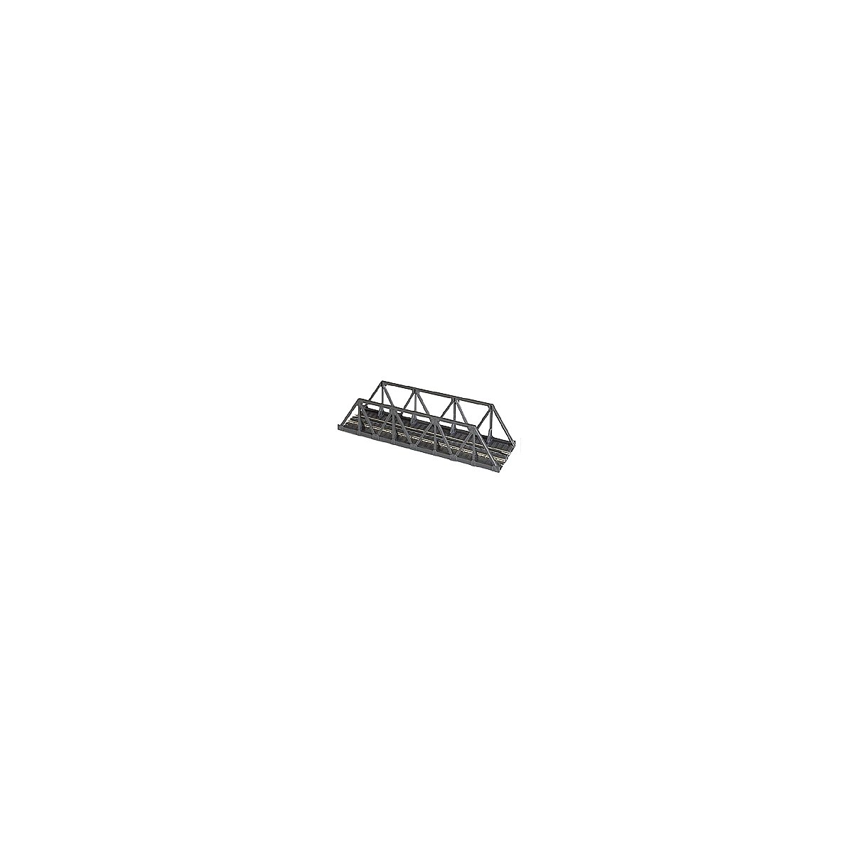65` Warren Truss Bridge - Kit -- Code 100 Nickel-Silver Rail - 9` 22.9cm, HO, Atlas Model Railroad Co. 883