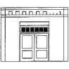 Modular Walls -- Loading Door, O, Design Preservation Models 90107