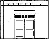Modular Walls -- Loading Door, O, Design Preservation Models 90107