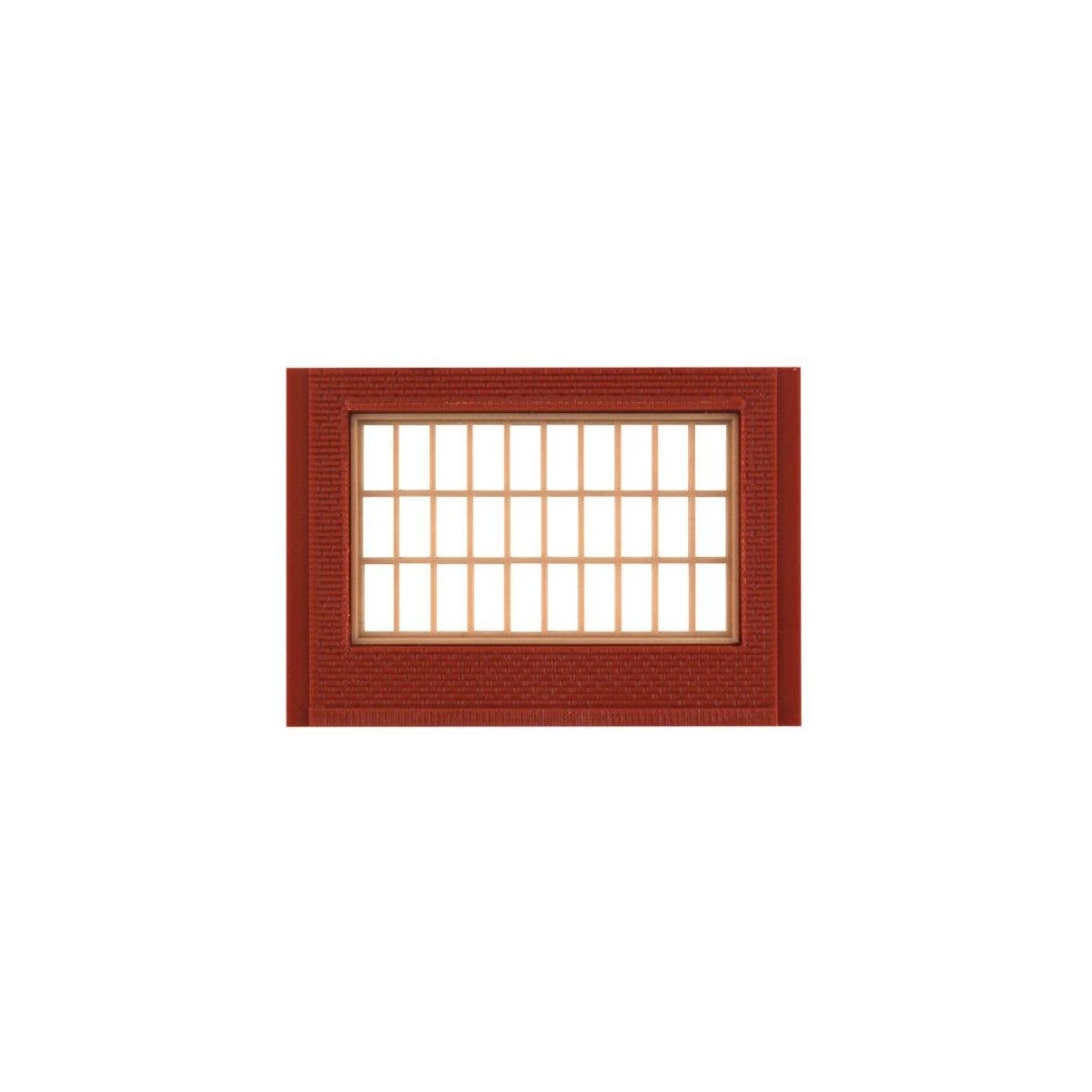 Modular Building System(TM) -- One-Story Wall Sections w/Steel Sash Window - Kit, HO, Design Preservation Models 30175