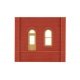 Modular Building System(TM) -- Dock Level Wall Sections w/Arched Entry - Kit, HO, Design Preservation Models 30105