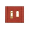 Modular Building System(TM) -- Dock Level Wall Sections w/Arched Entry - Kit, HO, Design Preservation Models 30105