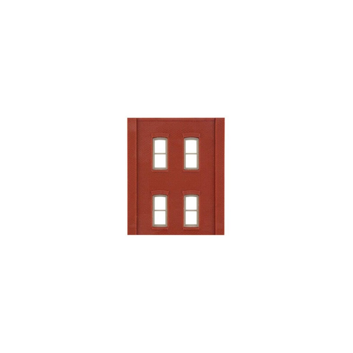 Modular Building System(TM) -- Two-Story Wall Sections w/4 Rectangular Windows - Kit, HO, Design Preservation Models 30138