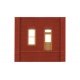 Modular Building System(TM) -- Dock Level Wall Sections w/Rectangular Entry - Kit, HO, Design Preservation Models 30136
