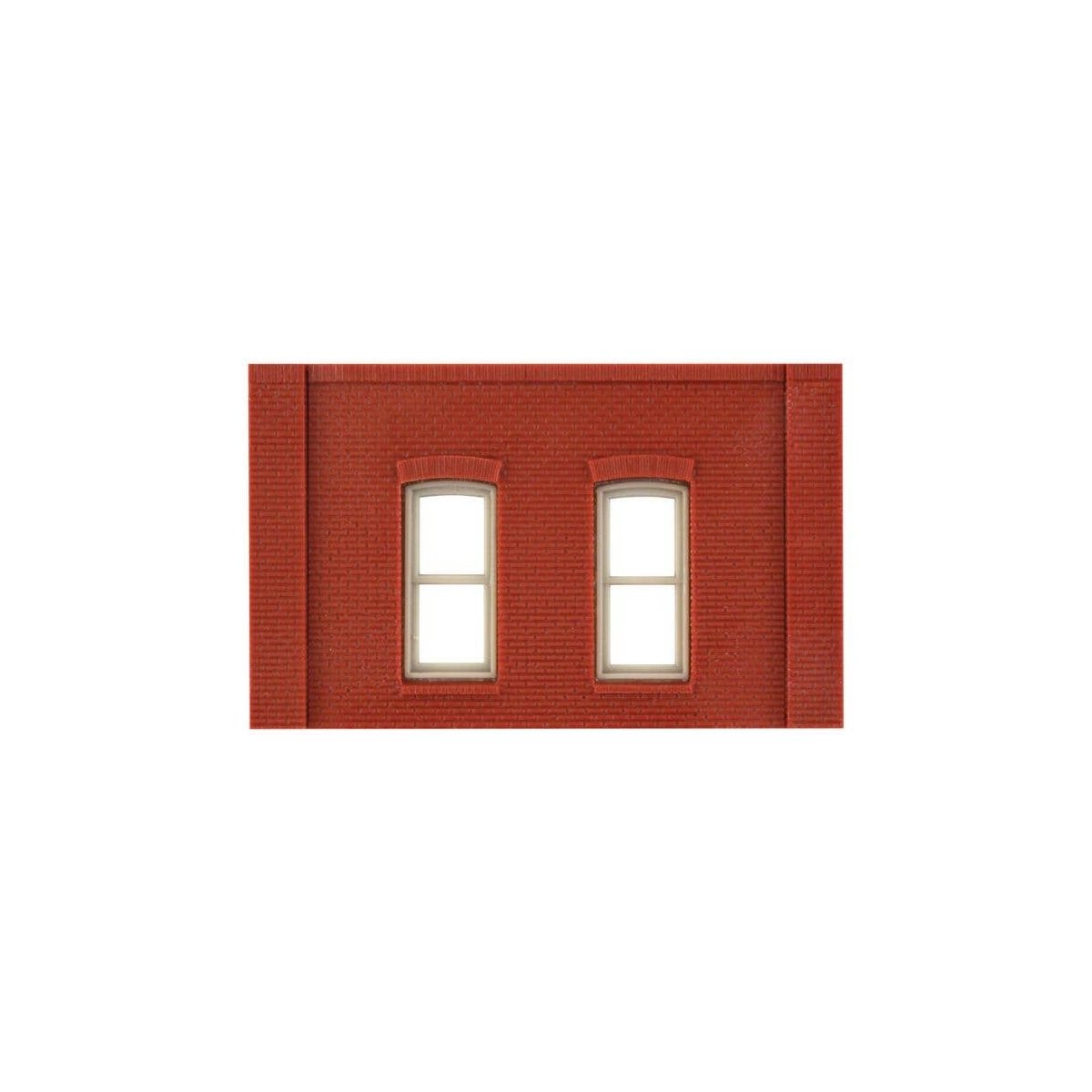 Modular Building System(TM) -- One-Story Wall Sections w/Rectangular Windows - Kit, HO, Design Preservation Models 30130