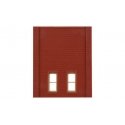 Modular Building System(TM) -- Two-Story Wall Sections w/2 1st Floor Rectangular Wind, HO, Design Preservation Models 30137
