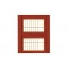 Modular Building System(TM) -- Two-Story Wall Sections w/2 Steel Sash Windows - Kit, HO, Design Preservation Models 30174
