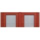 N Scale Modulars System(TM) (Plastic) -- Street Level Freight Door pkg(3) 3-1/2′ Wide , N, Design Preservation Models 60106