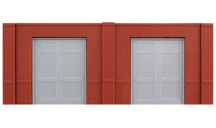 N Scale Modulars System(TM) (Plastic) -- Street Level Freight Door pkg(3) 3-1/2′ Wide , N, Design Preservation Models 60106
