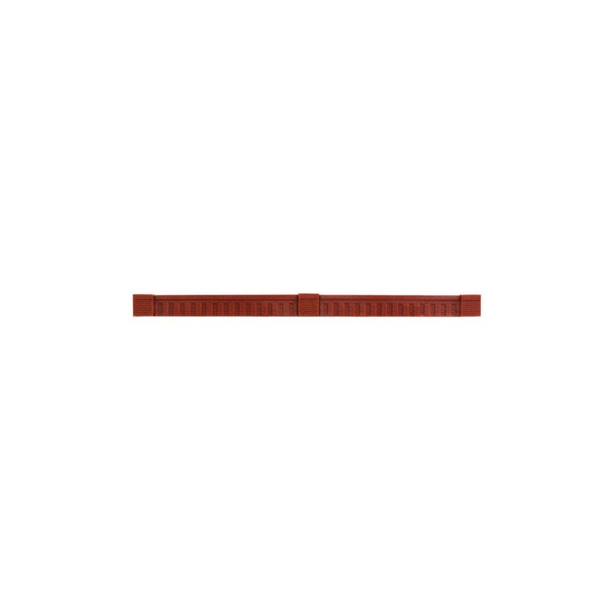 N Scale Modulars System(TM) (Plastic) -- Cornice - 3-3/8 x 1/4′ 8.5 x .6cm pkg(9), N, Design Preservation Models 60132