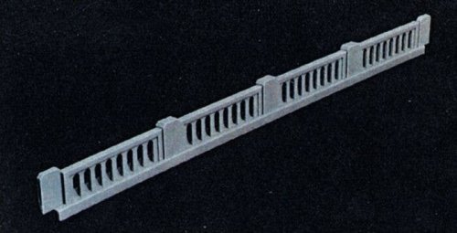 Overpass Parts -- 1930s Railings pkg(4), N, Rix Products 154