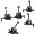 Operating Ground Throw -- Sprung .190′ Travel 202 pkg(5), HO, Caboose Industries 5202
