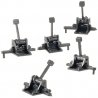 Operating Ground Throw -- Sprung .190′ Travel 202 pkg(5), HO, Caboose Industries 5202
