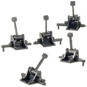 Operating Ground Throw -- Sprung .190′ Travel 202 pkg(5), HO, Caboose Industries 5202