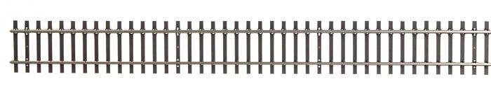 Code 83 Nickel Silver Flex Track with Wood Ties -- Branch line ties - each section: 36′ 91.4cm pkg, HO, WalthersTrack 83007