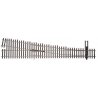 Code 100 Nickel Silver DCC-Friendly 6 Turnout -- Right Hand, HO, WalthersTrack 10018