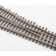 Code 83 Nickel Silver DCC Friendly Number 5 Turnout -- Right Hand, HO, WalthersTrack 83016