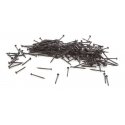 Blackened Track Nails - Approximately pkg(300) - 0.7oz 20g -- Fits Code 70, Code 83 and Code 100 , HO, WalthersTrack 83106