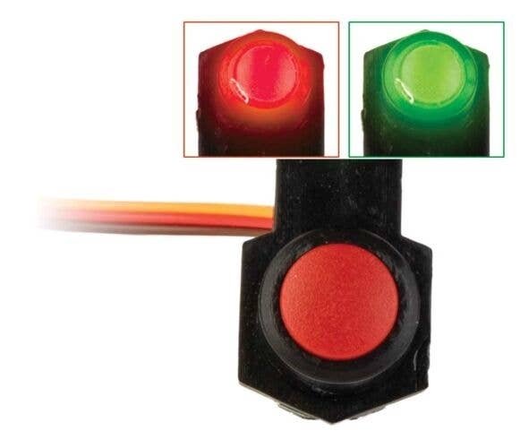 LED Accessory Fascia Controller - Walthers Layout Control System -- Red - Green, All Scales, Walthers Controls 124