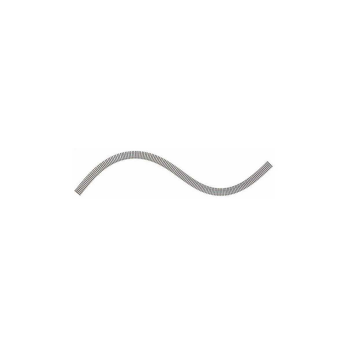 Code 83 Flex-Track - 36′ 91.4cm Long Section -- Brown Ties, HO, Atlas Model Railroad Co. 500