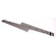 Code 83 Nickel Silver DCC Friendly Number 6 Single Crossover Turnout -- Left Hand, HO, WalthersTrack 83075