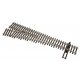 Code 100 Nickel Silver DCC-Friendly 4 Turnout -- Left Hand, HO, WalthersTrack 10013