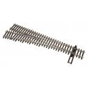 Code 100 Nickel Silver DCC-Friendly 4 Turnout -- Left Hand, HO, WalthersTrack 10013