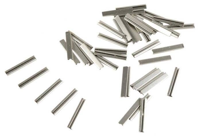 Code 70 Nickel-Silver Rail Joiners pkg(48), HO, WalthersTrack 70102