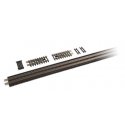 Code 100 Nickel Silver Bridge Track Set -- 36′ .9m Long, HO, WalthersTrack 10004