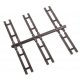 Wood Spacer Ties for Code 83 or Code 100 Track -- 24 Pairs, HO, WalthersTrack 83101
