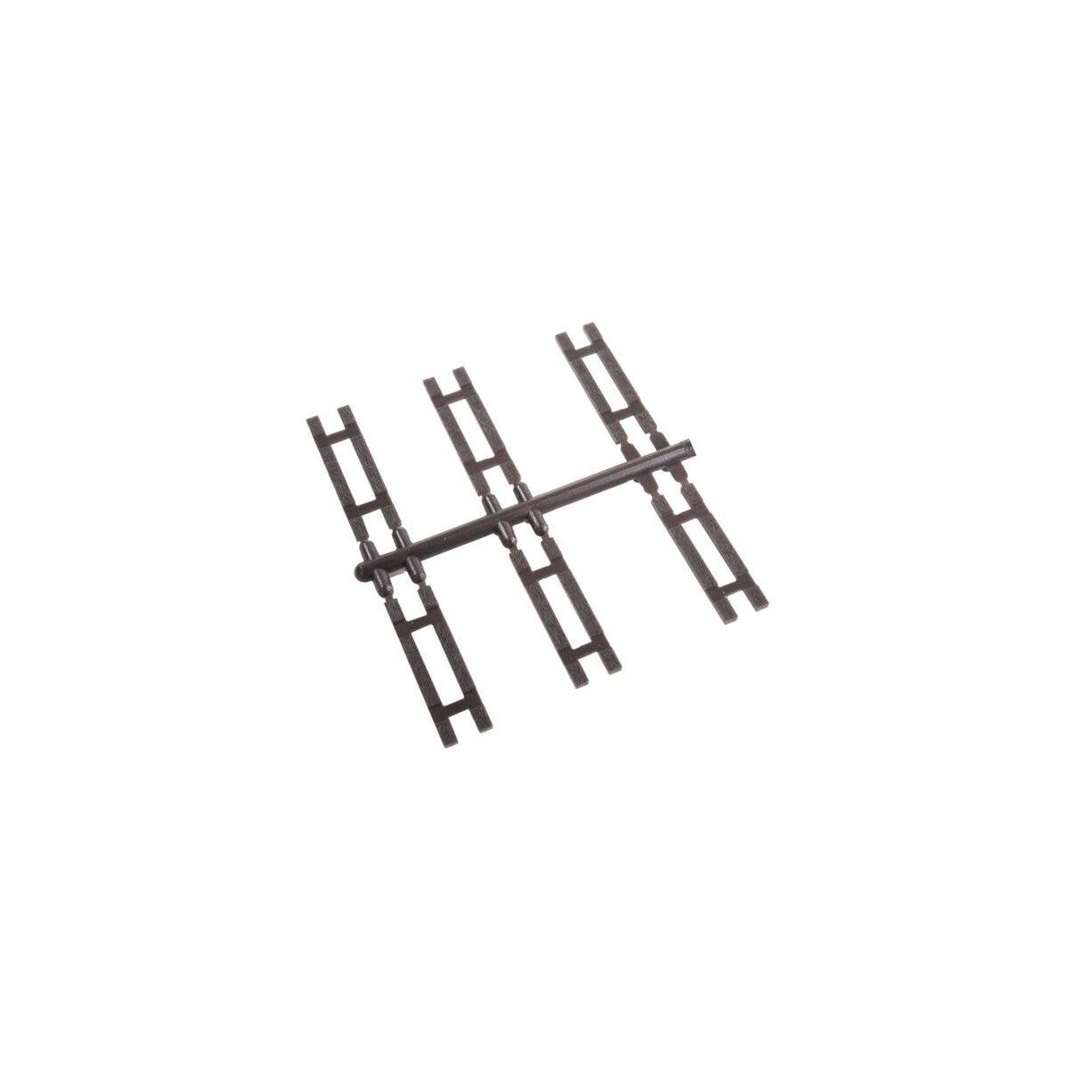 Wood Spacer Ties for Code 83 or Code 100 Track -- 24 Pairs, HO, WalthersTrack 83101
