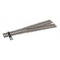 Code 83 Nickel Silver DCC-Friendly 4 Wye Turnout, HO, WalthersTrack 83034