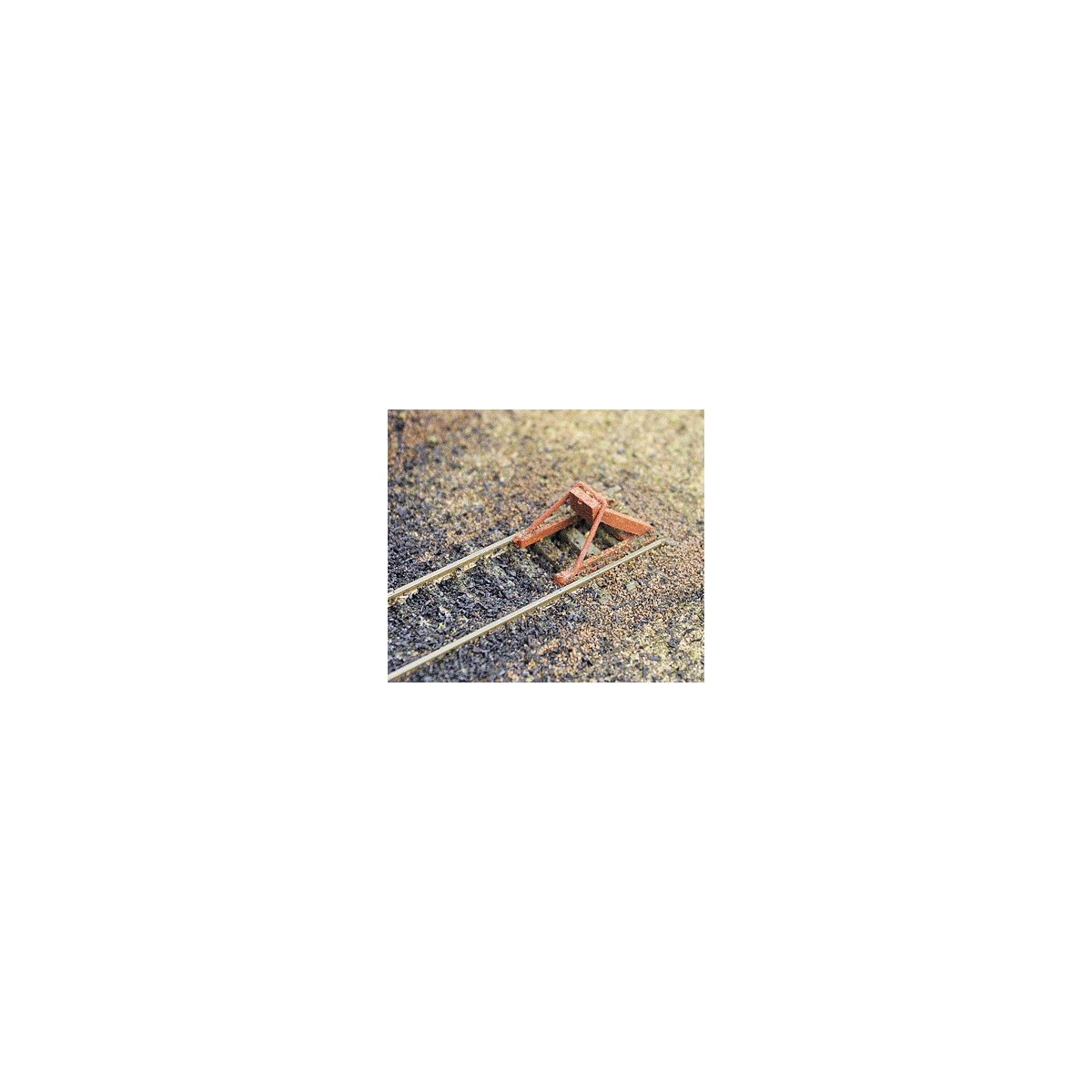 Track Bumpers -- Kit pkg(12), HO, Walthers Cornerstone 3511