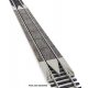 Modern Wood Grade Crossing w/Rerailer Ends -- Kit, HO, WalthersTrack 83113