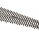Code 83 Nickel Silver DCC Friendly Number 5 Turnout -- Left Hand, HO, WalthersTrack 83015